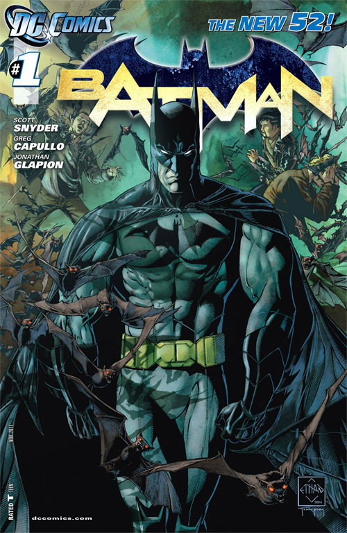 Batman 1 variant cover by Ethan van Sciver